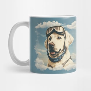 Aviator dog Mug